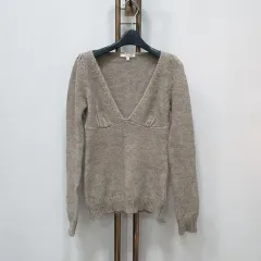 ( JJ24998 ) ヴァネッサ・ブルーノ Vネック ニット 85