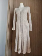 カシミヤ ニットドレス*