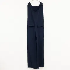 Yohji Yamamoto　ヨウジヤマモト　サロペット　オールインワン　ウール　ネイビー　日本製　レディース　S　a00740のサムネイル