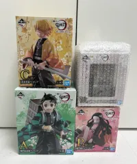 (未開封)鬼滅の刃 一番くじ ラストワン A賞 B賞 C賞 フィギュア まとめ売り