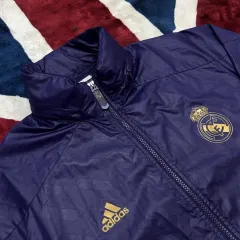 XL アディダス レアルマドリード ウィンドブレーカー/パープル