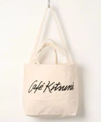 メゾン キツネ ( Cafe Kitsune ） ショルダー トートバッグ