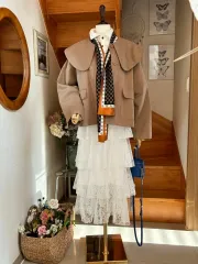 ビック襟 ワイドパフ