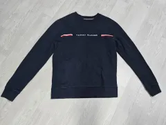 トミーヒルフィガー 裏起毛パーカー M ネイビー