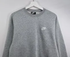 S ） Nike(ナイキ） グレー 裏起毛 パーカー