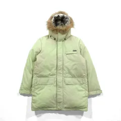 BURBERRY BLACK LABEL ホワイトグース ダウンジャケット M ファー フード着脱 BMP60-320-44 コヨーテファー ホワイトグースダウン 内側ノバチェック