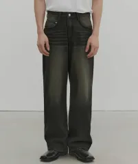 デケート ワイドジーン グリーン ブラック 26 新品 商品 出品