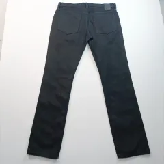 GAP(ギャップ) デニム サイズ 31 ブラックデニム コーティングデニム スリム メンズ デニムパンツ A3383