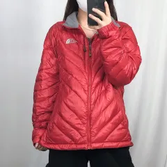 THE NORTH FACE ザノースフェイス 800 サミットシリーズ レッド グースダウン ダウン 90 241116