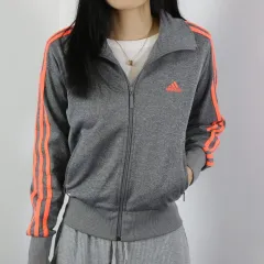 adidas(アディダス) クライマ グレー オレンジ 蛍光 ジャージ