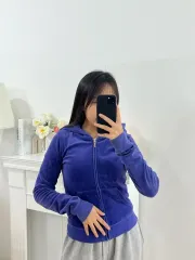 ジューシー クチュール ベロア フード付きTシャツ