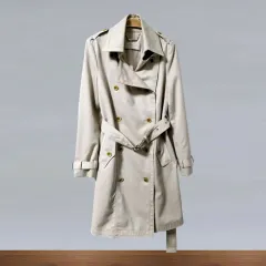 MICHAA ミシャ コットン トレンチ コート