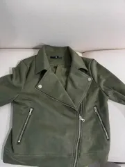 [すべて] F ／ W トレンド オリーブ 緑 スエード ジャケット 新品