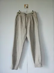 UNIQLO(ユニクロ) スウェットパンツ トレーニングパンツ 裏起毛パンツ ジョガーパンツ M