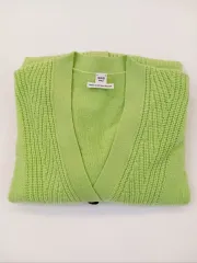 Hermes(エルメス) ロング イエローグリーン カーディガン 38 サイズ 新品 出品