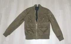 ZARA(ザラ) メンズ ボンバージャンパー フェイクスエード