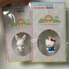 ピューロランド ハローキティ ウィッシュ・ミンメル ガラガラヘビ キーリング