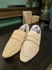 ZARA(ザラ) スエード ローファー 38