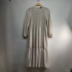 シフォン フラワー ロング ONE PIECE 80サイズ 春 秋 510513