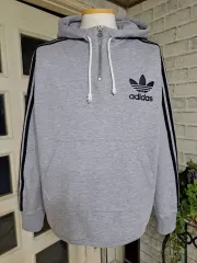 adidas(アディダス) フード ハーフジップ