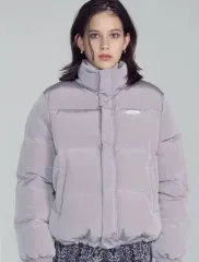 SCULPTOR SHORT REVERSIBLE PUFFER DOWN MAUVE