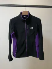 (95) THE NORTH FACE ザノースフェイス ブラック パープル ブラック レディース フリース