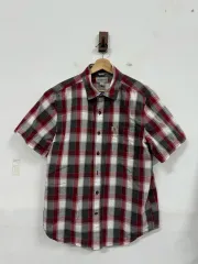 （ M ) カーハート チェック 半袖シャツ