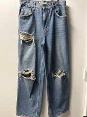 ZARA ダメージジーンズ 38(30)