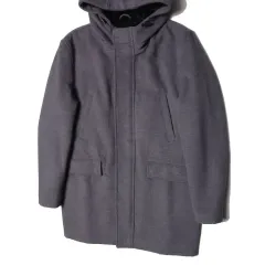 100 ザラ ファー裏地コート セミオーバーサイズ 855