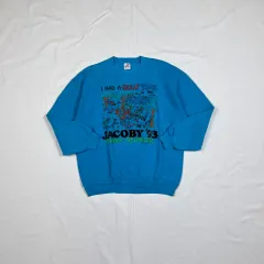 90s 92 年 ヴィンテージ グラフィック スウェットシャツ パーカー