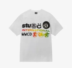 L XL STUSSY x CPFM インターナショナル Tシャツ 白