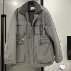 フリースパディング マウンテンパーカー