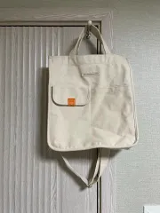 エイジグレイ シグニチャー 2 ウェイ キャンバス トートバッグ