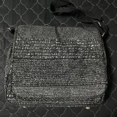 y2k レタリング メッセンジャーバッグ クロス バッグ