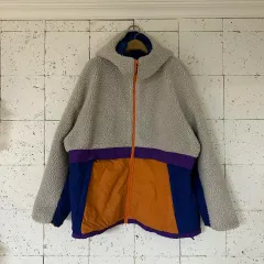 M H ＆ フリース ジャケット オーバーサイズ