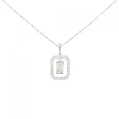 K18WG ダイヤモンド ネックレス 0.46CT