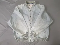ヴィンテージ スタジャン デニムジャケット(L)