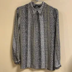 vintage パターン シャツ