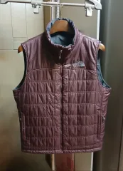 メンズ THE NORTH FACE ザノースフェイス リバーシブル 軽量 ダウンベスト (100)