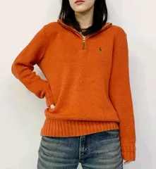 POLO RALPH LAUREN(ポロラルフローレン) ハーフジップ ニット (ストア) 正規品