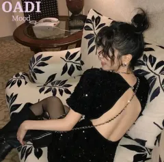 ミニワンピース 冬コーデ パーティー衣装