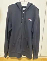 ユニセックス FILA(フィラ) フード付き ジップアップパーカー XL サイズ