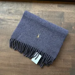 12849 - ポロ ラルフローレン パープル ウールニット (ウール100%)