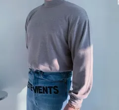 メンズ タートルネックTシャツ フリーサイズ 3色