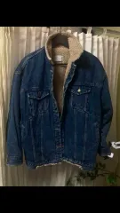 フリースデニムジャケット