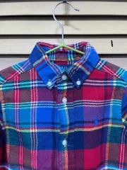 ポロ Ralph Lauren(ラルフローレン) キッズ チェック柄シャツ 3T