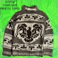 ヘビーウール100% オリジナル サンダーバード カウチン XL (カナディアンセーター)