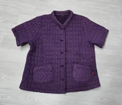 改良キルティング半袖チマチョゴリ レディースL ほぼ新品