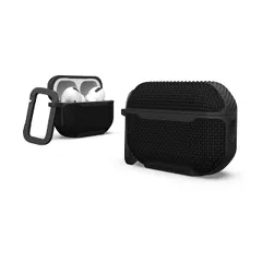 新品 URBAN ARMOR GEAR Apple AirPods Pro 第2世代用ケース (耐衝撃/カラビナ付属/MagSafe充電対応) METROPOLIS ブラック 【日本正規代理店品】 UAG-APPRO2M-BK