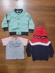 トゥイーン 半袖 ブルゾン フード付きTシャツ 4 肉- 5 肉体